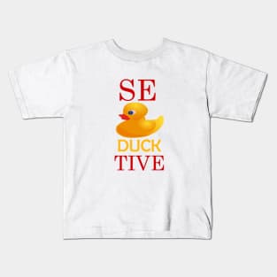 Seductive duck! Kids T-Shirt